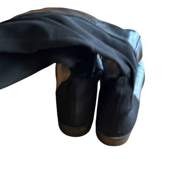 STUART WEITZMAN 5050 Leather OTK Boot Black Sz 5 - Picture 10 of 14